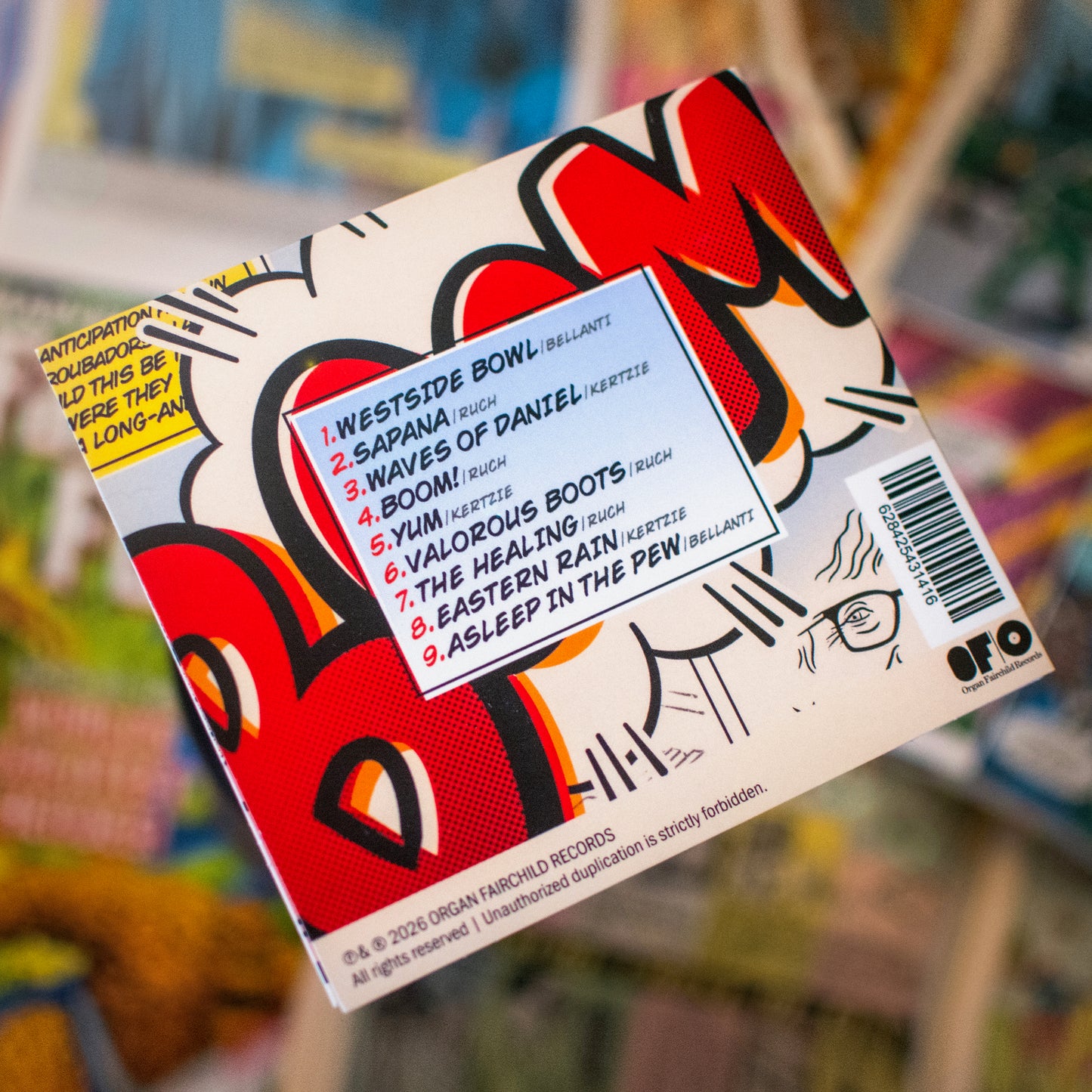 BOOM! CD - Organ Fairchild