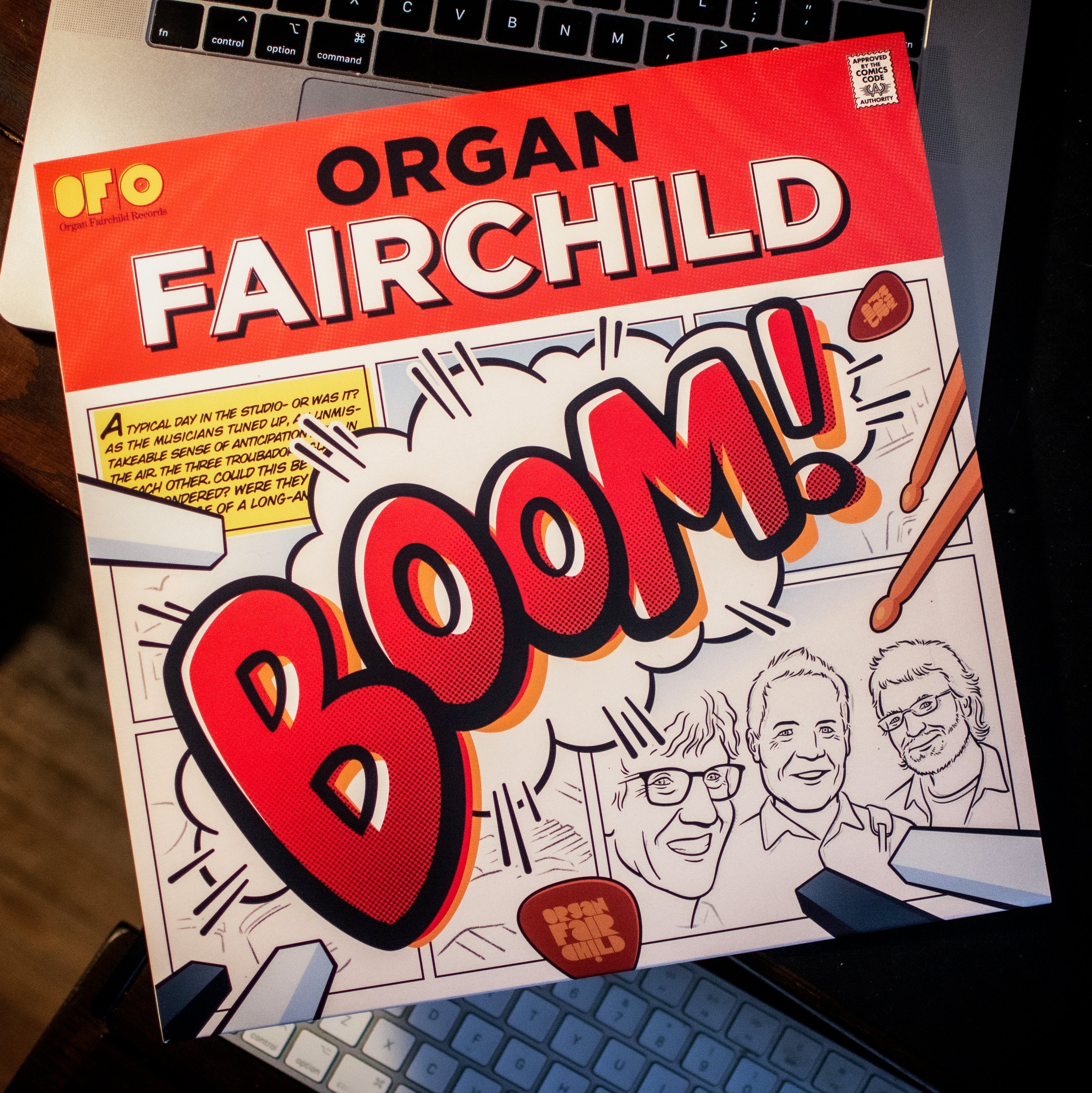BOOM! LP on 180-Gram Vinyl - Organ Fairchild – Organ Fairchild
