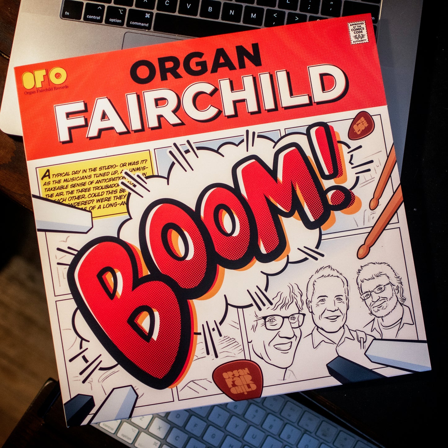 BOOM! LP on 180-Gram Vinyl - Organ Fairchild